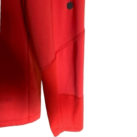 UNDER ARMOUR Men’s ColdGear Rush Mock-Shirt Size Large Orange 16% Elastane - Picture 10 of 13